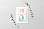 Head Over Boots Greeting Card