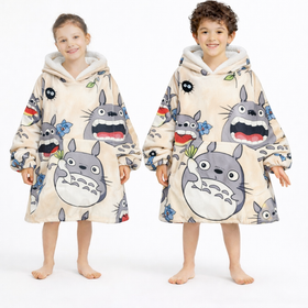 Totoro Blanket Hoodie