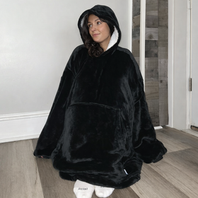 black  Blanket Hoodie