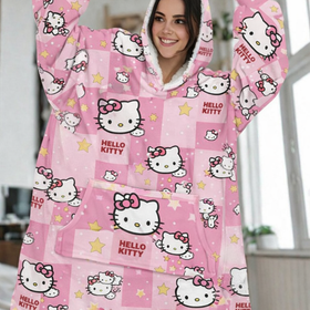 Hello Kitty Blanket Hoodie