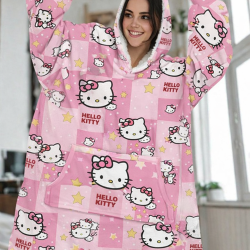 Hello Kitty Blanket Hoodie