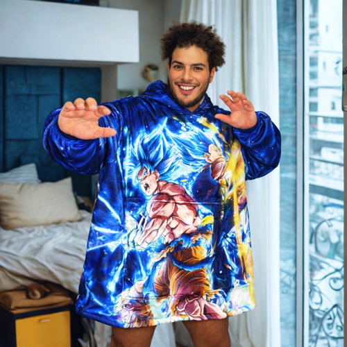 Dragon ball Z Blanket Hoodie