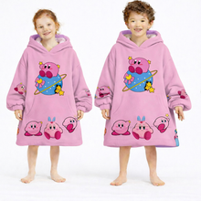 Kirby Wearable Blanket Hoodie for Kids & Adults | OLM Toys