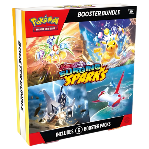 Pokemon TCG: Pokemon Scarlet and Violet 8 Surging Sparks Booster Bundle