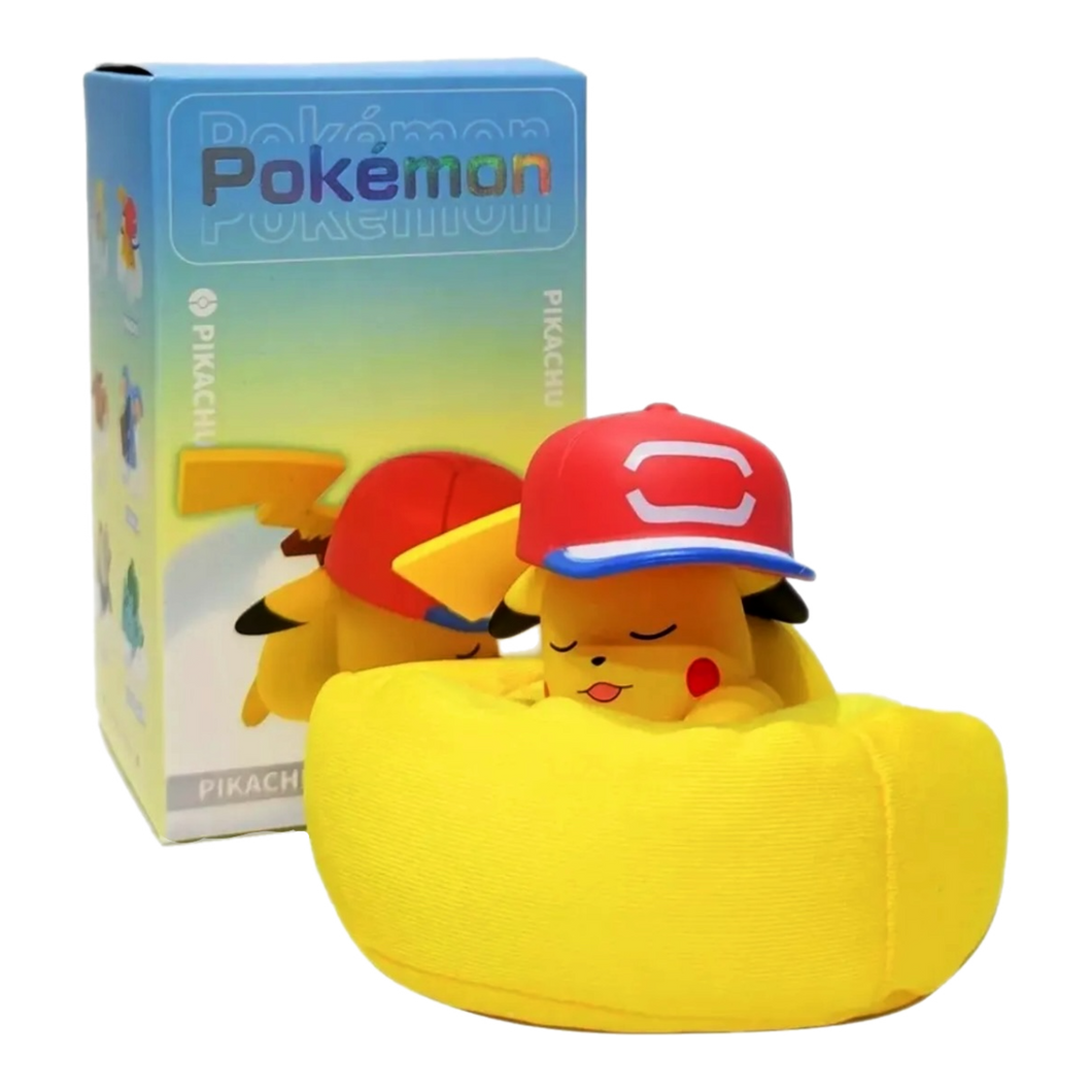 Pokemon TCG: Sleeping Snorlax, Eevee, Pikachu, Komala, Bulbasaur, and Jirachi