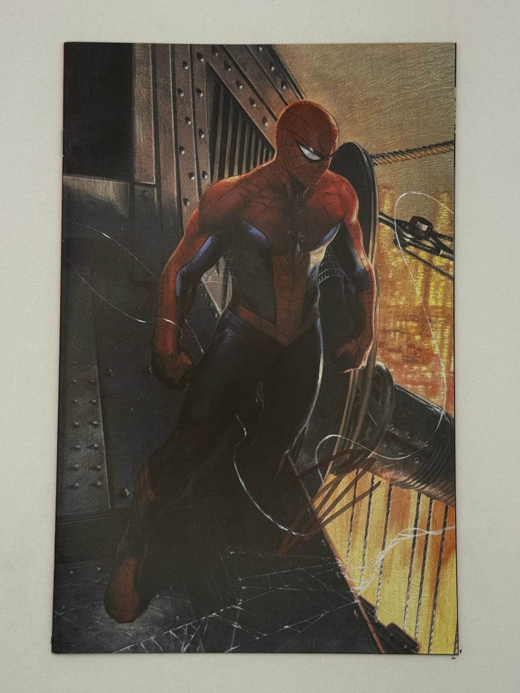 [Signed by Hickman] Ultimate Spider-Man #3 Virgin Unknown Comics Dell'Otto Exclusive Var [INST]