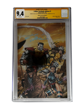 [TRIPLE SIGNED CGC YELLOW LABEL 4 PACK FOIL] X-Men 1991 #1 Facsimile Jim Lee | Claremont |  Williams Cover Var [Set #3]