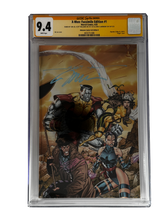 [TRIPLE SIGNED CGC YELLOW LABEL 4 PACK FOIL] X-Men 1991 #1 Facsimile Jim Lee | Claremont |  Williams Cover Var [Set #1]