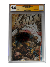 [TRIPLE SIGNED CGC YELLOW LABEL 4 PACK FOIL] X-Men 1991 #1 Facsimile Jim Lee | Claremont |  Williams Cover Var [Set #1]