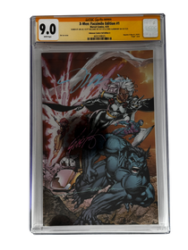 [TRIPLE SIGNED CGC YELLOW LABEL 4 PACK FOIL] X-Men 1991 #1 Facsimile Jim Lee | Claremont |  Williams Cover Var [Set #4]
