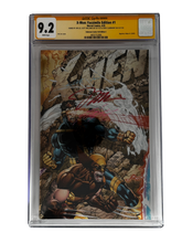 [TRIPLE SIGNED CGC YELLOW LABEL 4 PACK FOIL] X-Men 1991 #1 Facsimile Jim Lee | Claremont |  Williams Cover Var [Set #4]