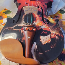 Lightning Boy Anime Violin Outfit | Carbon Fiber Bow & Crystal Tailpiece