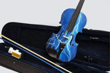 Rozanna's Blue Lightning Violin Outfit | Carbon Fiber Bow & Crystal Tuners