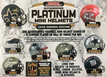 2026 Tristar Hidden Treasures Autographed Football Platinum Mini Helmets Honors Edition Box