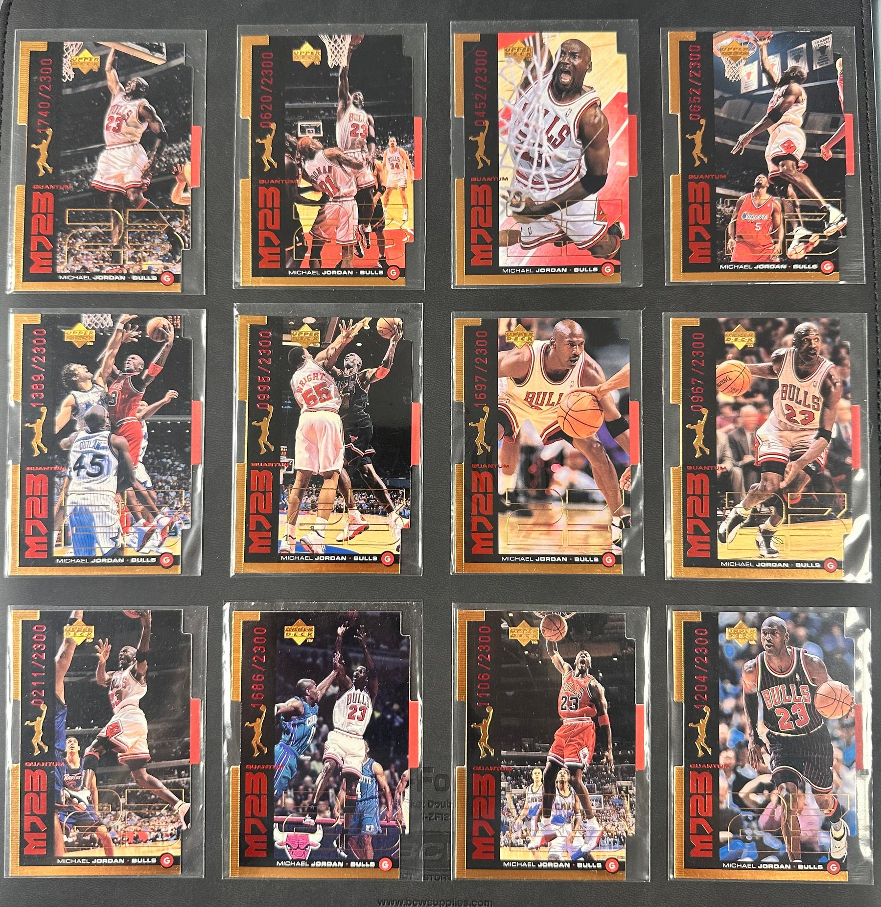 1998-99 Upper Deck MJ23 Michael Jordan Bronze Quantum #1-30