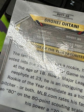 2018 Bowman Chrome Rookie of the Year Mojo Refractor Shohei Ohtani INDENT
