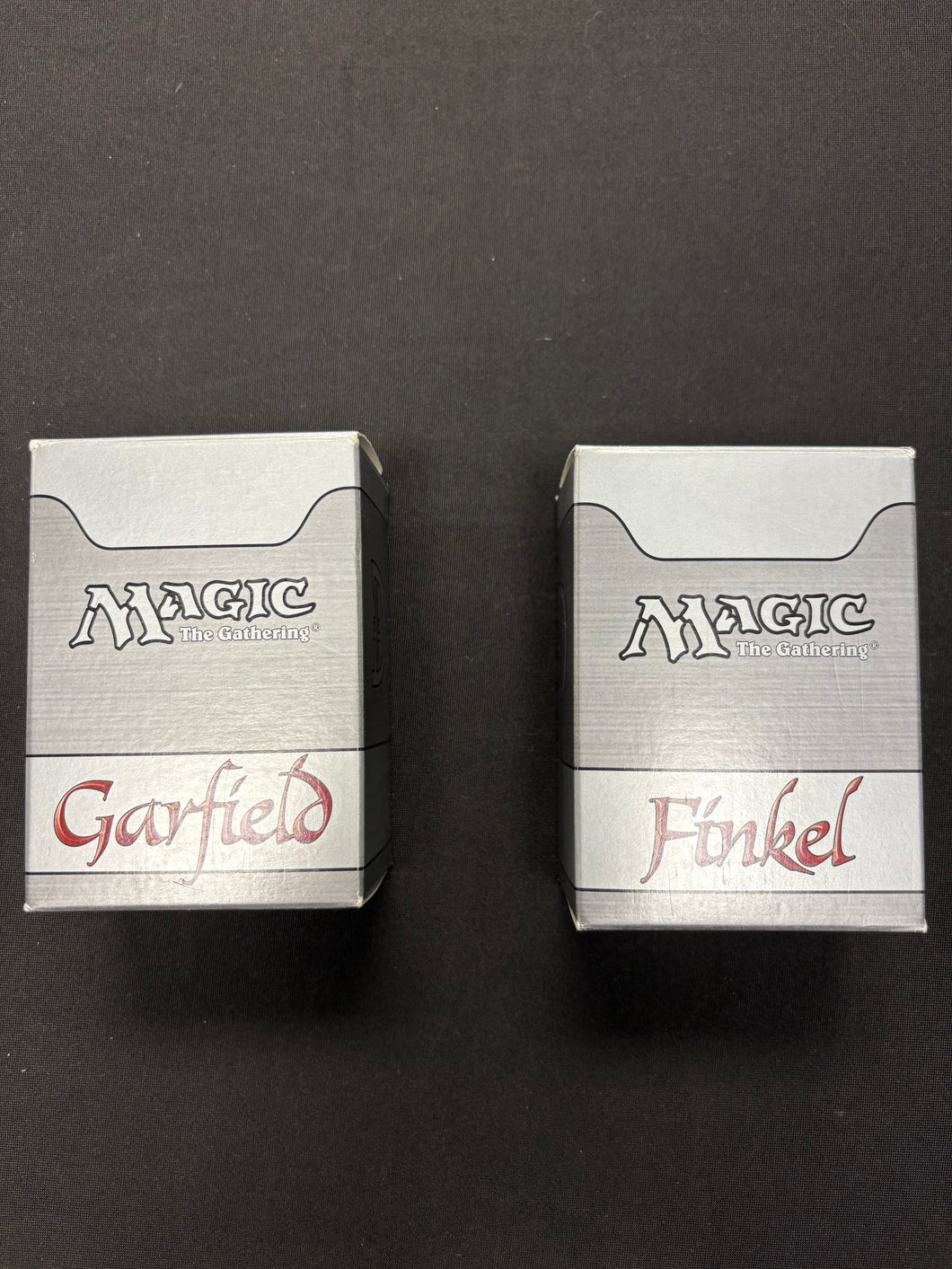 Deckmasters: Garfield vs. Finkel — opened, complete decks only