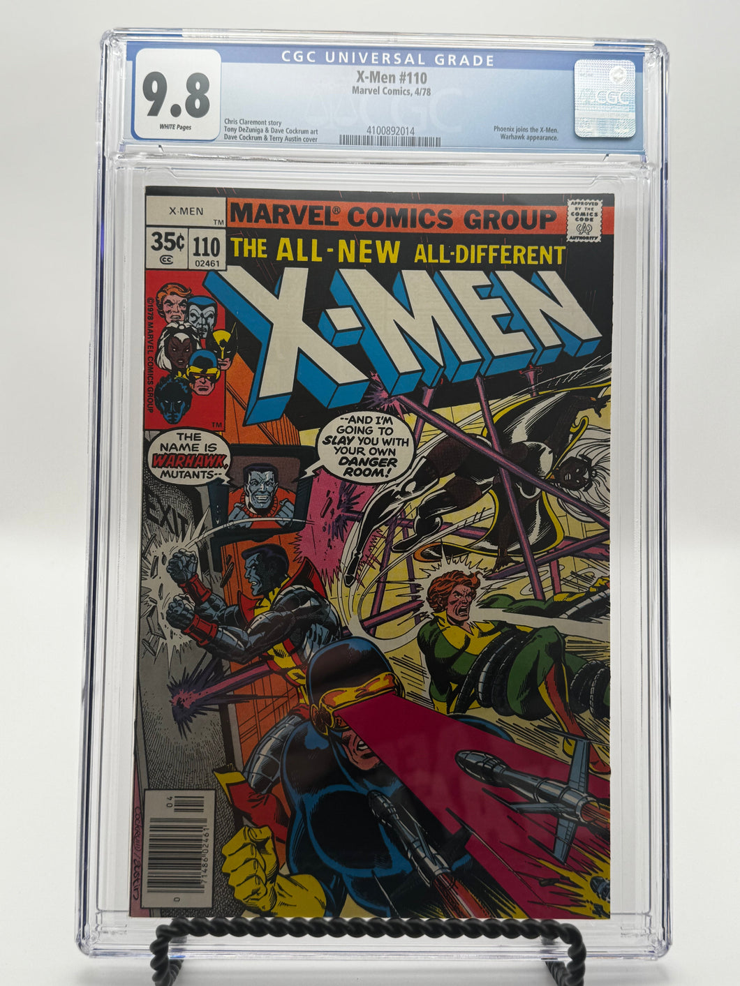 X-Men #110 CGC 9.8 Blue Label 1978 [IN STOCK]