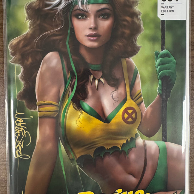 [Signed by Nathan Szerdy] ROGUE & GAMBIT #4  UNKNOWN COMICS NATHAN SZERDY EXCLUSIVE VAR [IN STOCK]