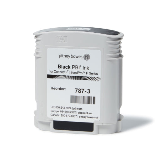 New, Pre-Owned - Pitney Bowes 787-3 Black Ink Cartridge