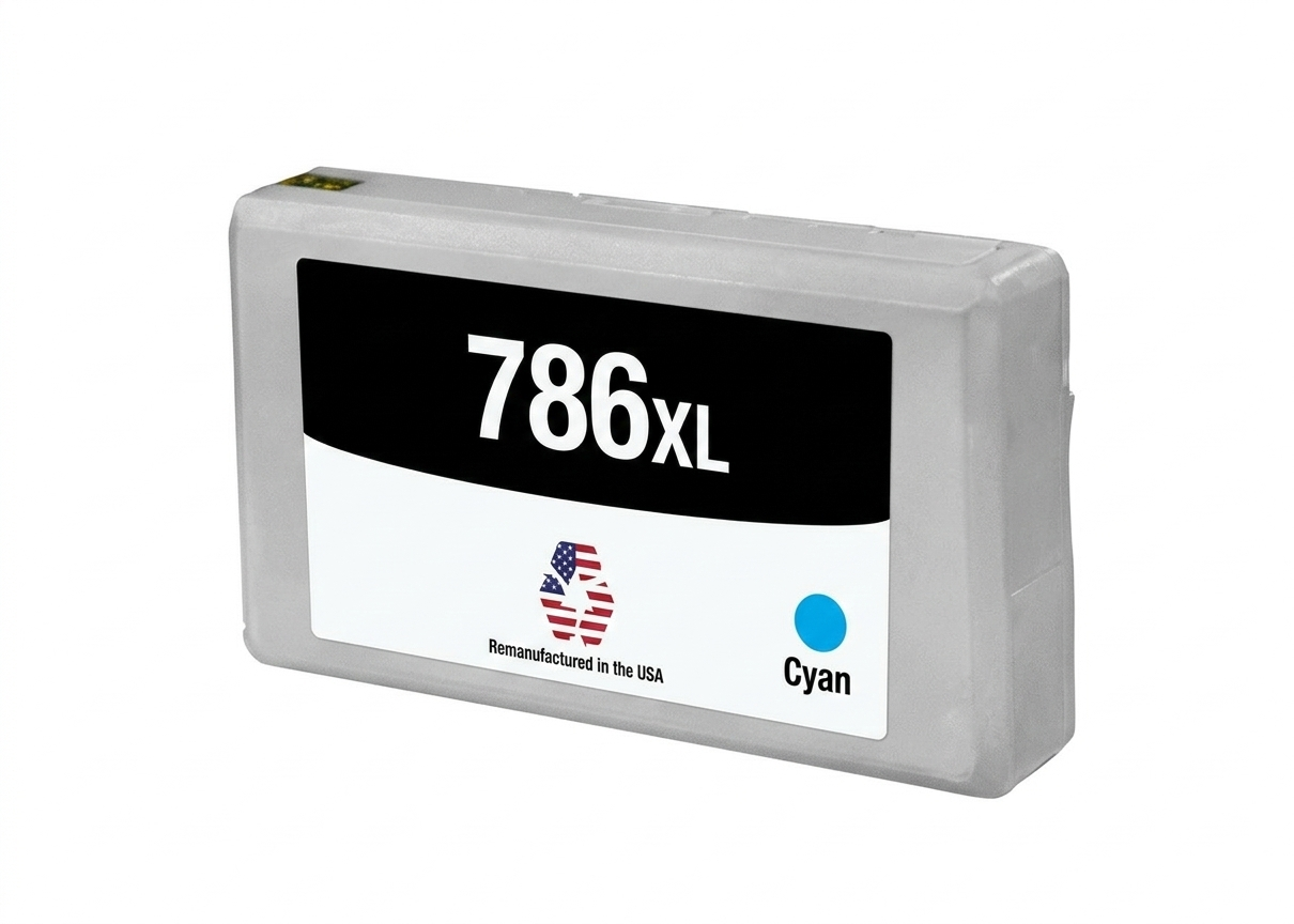 US Remanufactured Epson T786XL Cyan Ink Cartridge, T786XL220