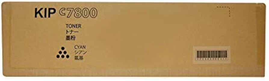 New, Pre-Owned - Konica Minolta KIP C7800 High Yield Cyan Toner Cartridge, SUP7800-103C