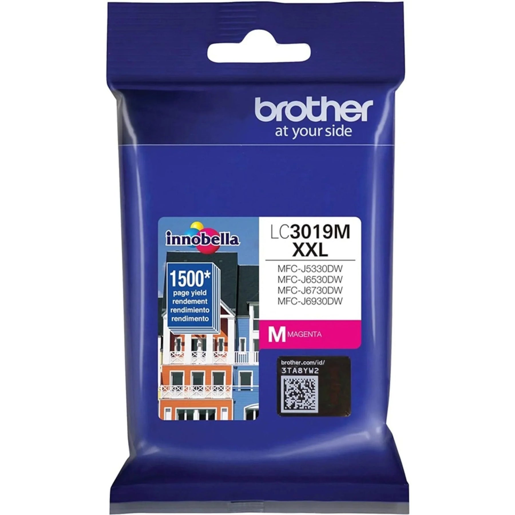New, Pre-Owned - Brother LC3019 Super High-Yield Magenta Ink Cartridge, LC3019M