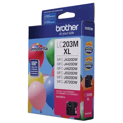 New, Pre-Owned - Brother LC203MXL High Yield Magenta Ink Cartridge