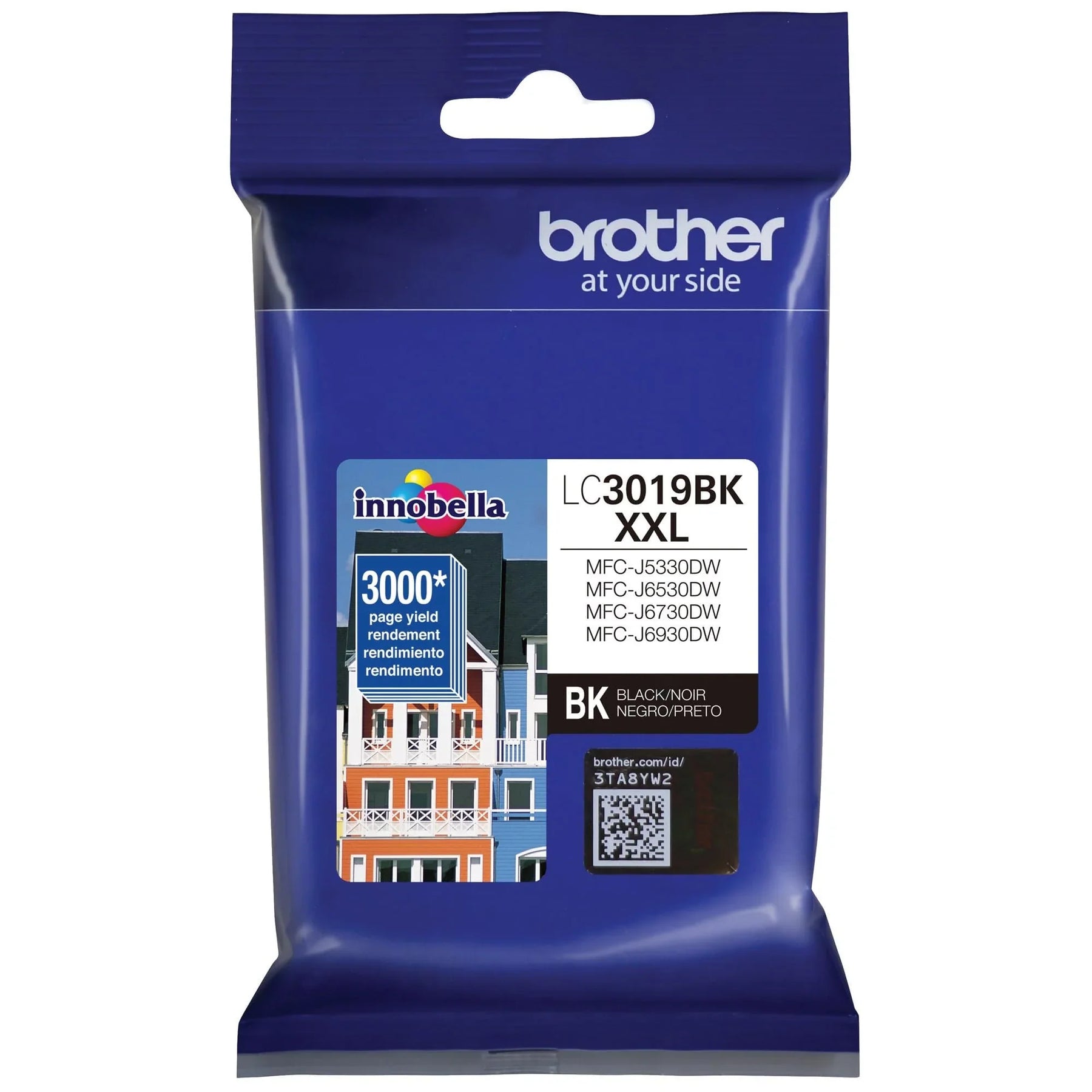 New, Pre-Owned - Brother LC3019 Super High-Yield Black Ink Cartridge, LC3019BK