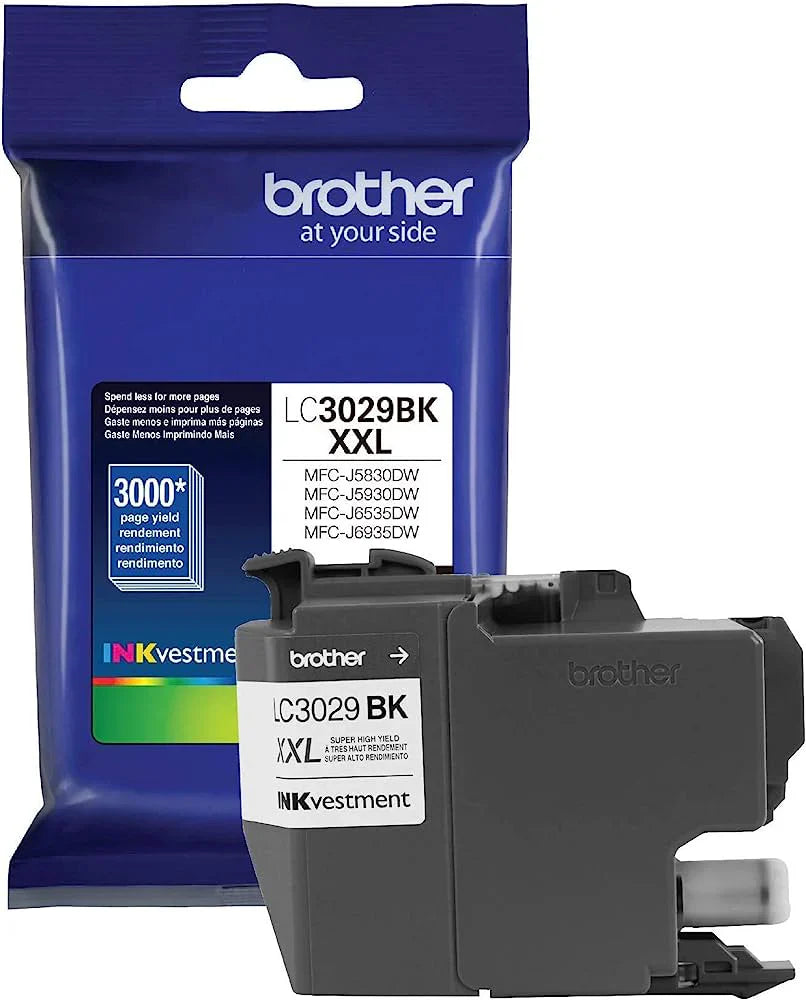 New, Pre-Owned - Brother LC3029XXL Extra High Yield Black Ink Cartridge