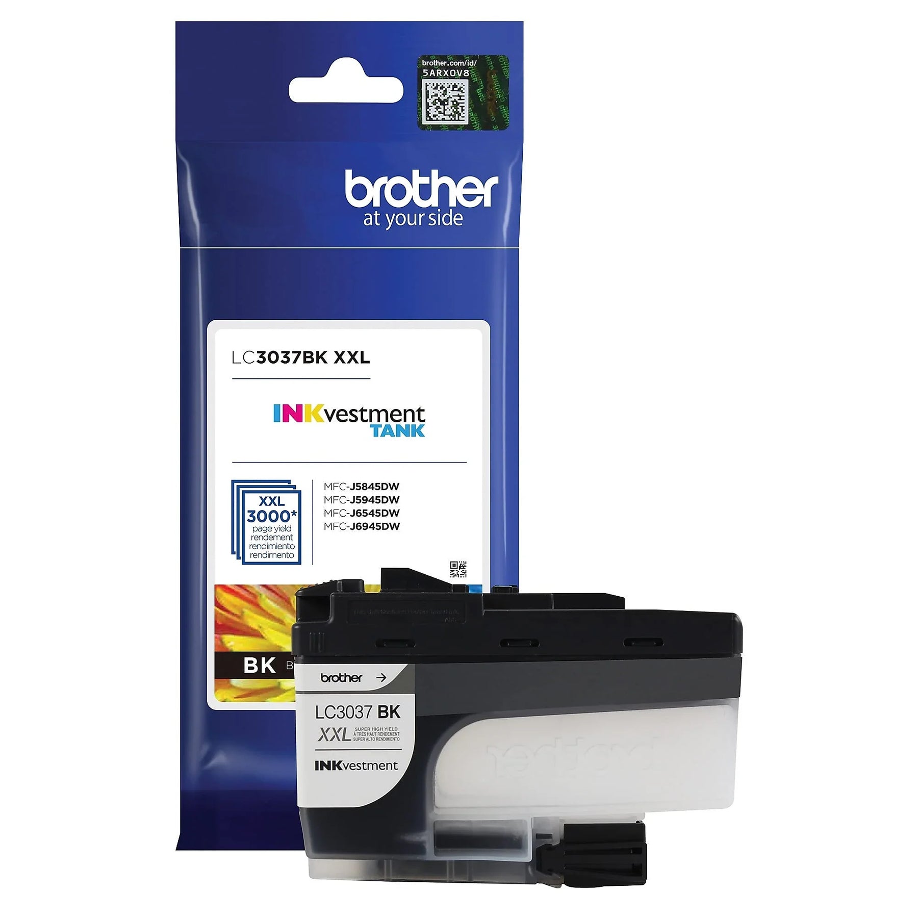 New, Pre-Owned - Brother LC3037 XXL Black Super High-Yield Ink Tank