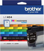 New, Pre-Owned - Brother LC404 Standard-Yield Black Ink Cartridge, LC404BK