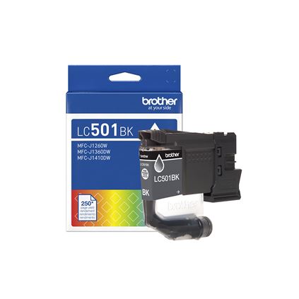 New, Pre-Owned - Brother LC501 Standard Yield Black Ink Cartridge
