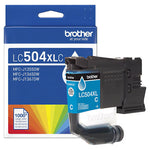 New, Pre-Owned - Brother LC504XL High Yield Cyan Ink Cartridge