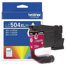 New, Pre-Owned - Brother LC504XL High Yield Magenta Ink Cartridge