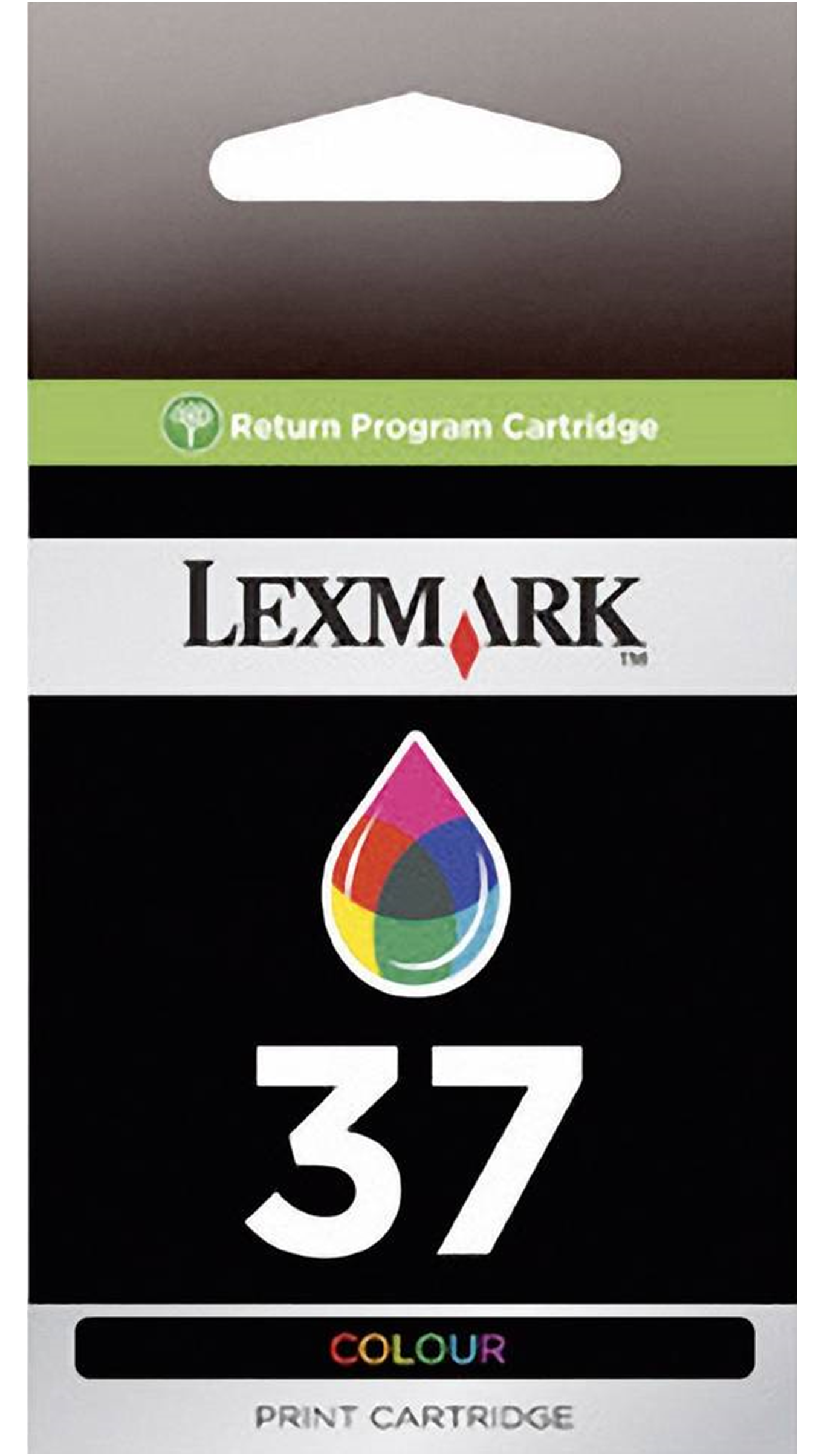 New, Pre-Owned - Lexmark 37 (18C2140) Color OEM New, Pre-Owned - Ink Cartridge
