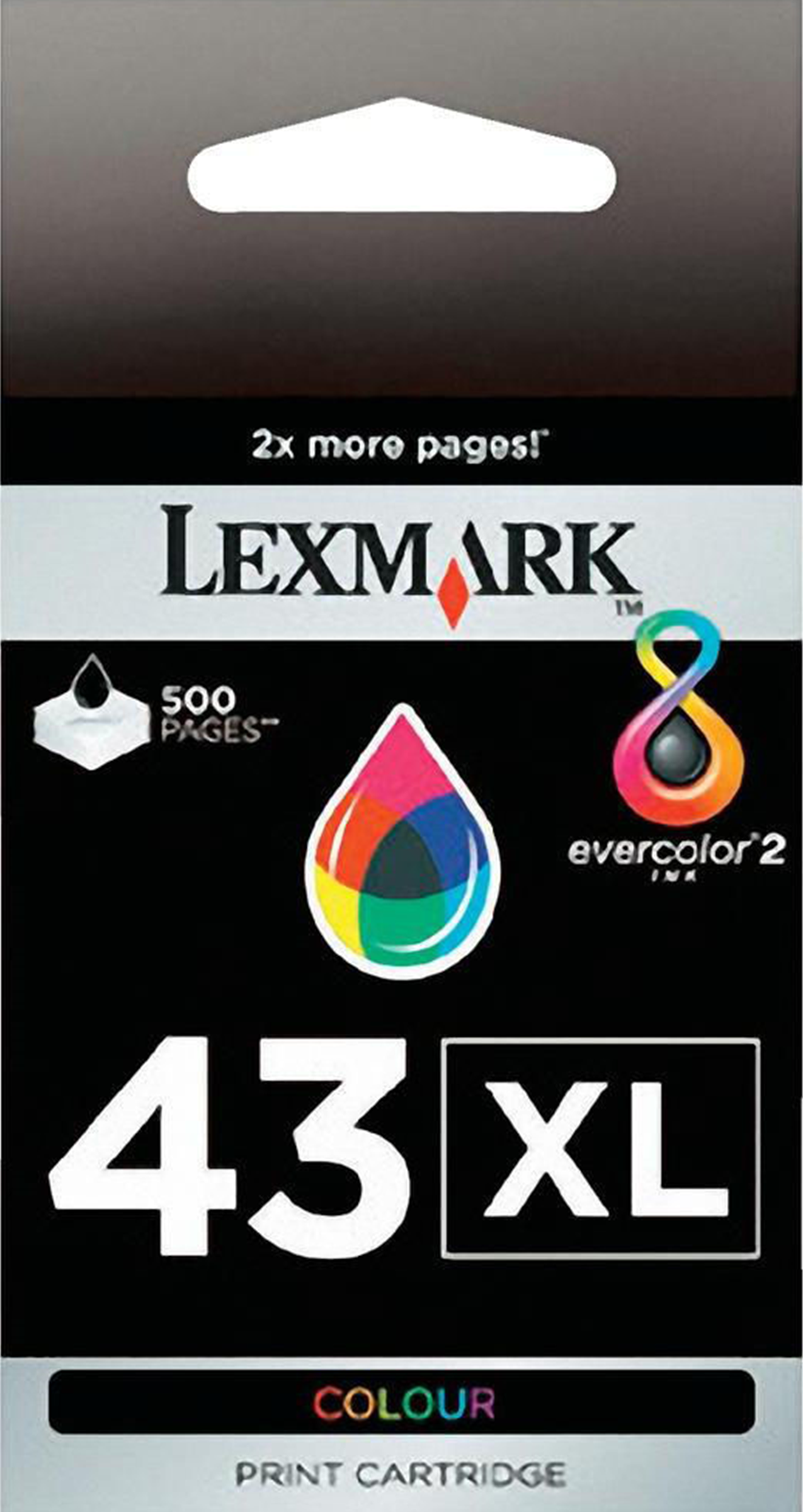 New, Pre-Owned - Lexmark 43XL (18Y0143) Color High Yield OEM New, Pre-Owned - Ink Cartridge