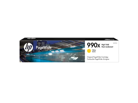 New, Pre-Owned - HP 990X High Yield Yellow Ink Cartridge, M0J97AN