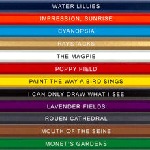 Monet Colors Colored Pencil Set