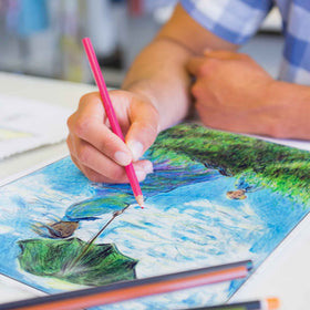 Monet Colors Coloring Pages (10 Pack)