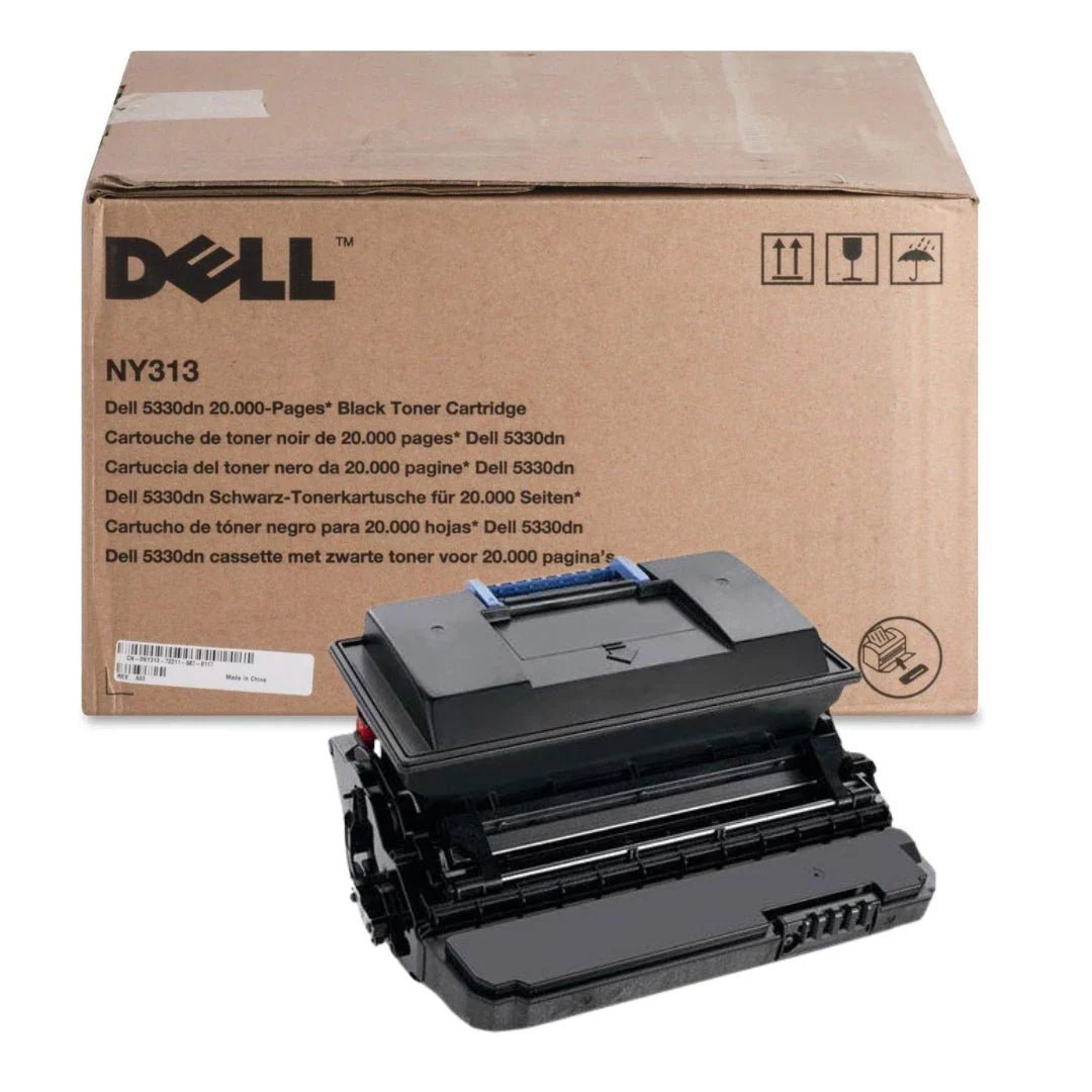 New, Pre-Owned - Dell 5330DN Standard Yield Black Toner Cartridge, NY313
