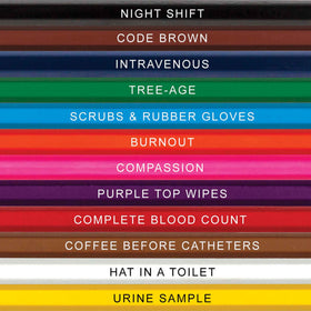 Nurse Colors Colored Pencils