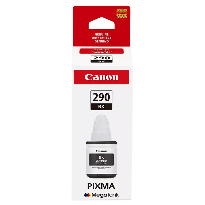 New, Pre-Owned - Canon GI-290 High Yield Black Ink Bottle, 1595C001
