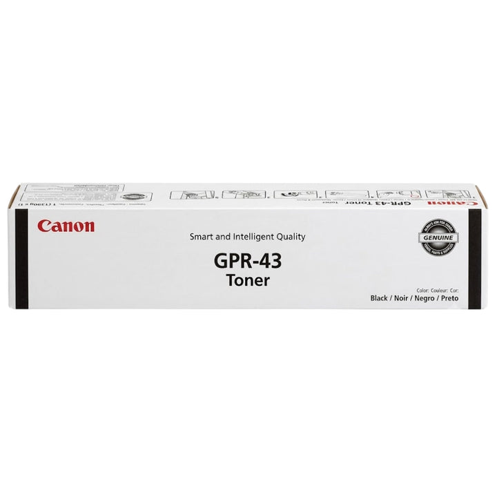 New, Pre-Owned - Canon GPR-43 Black Toner Cartridge, 4792B003AA