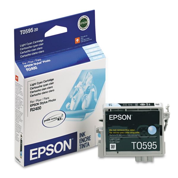 New, Pre-Owned - Epson 59 (T059520) Light Cyan Ink Cartridge