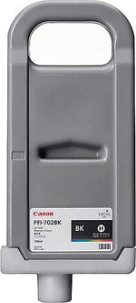 New, Pre-Owned - Canon PFI-702BK High Yield Black Ink Cartridge, 2220B001