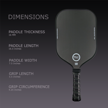 Titan Pro Control | 16MM | T700 Titan Carbon Friction Surface | Textured Surface | Black