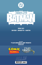 ABSOLUTE BATMAN #21 TYLER KIRKHAM EXCLUSIVE BATTLE DAMAGED DEATHSTROKE VIRGIN VAR (06/17/2026)