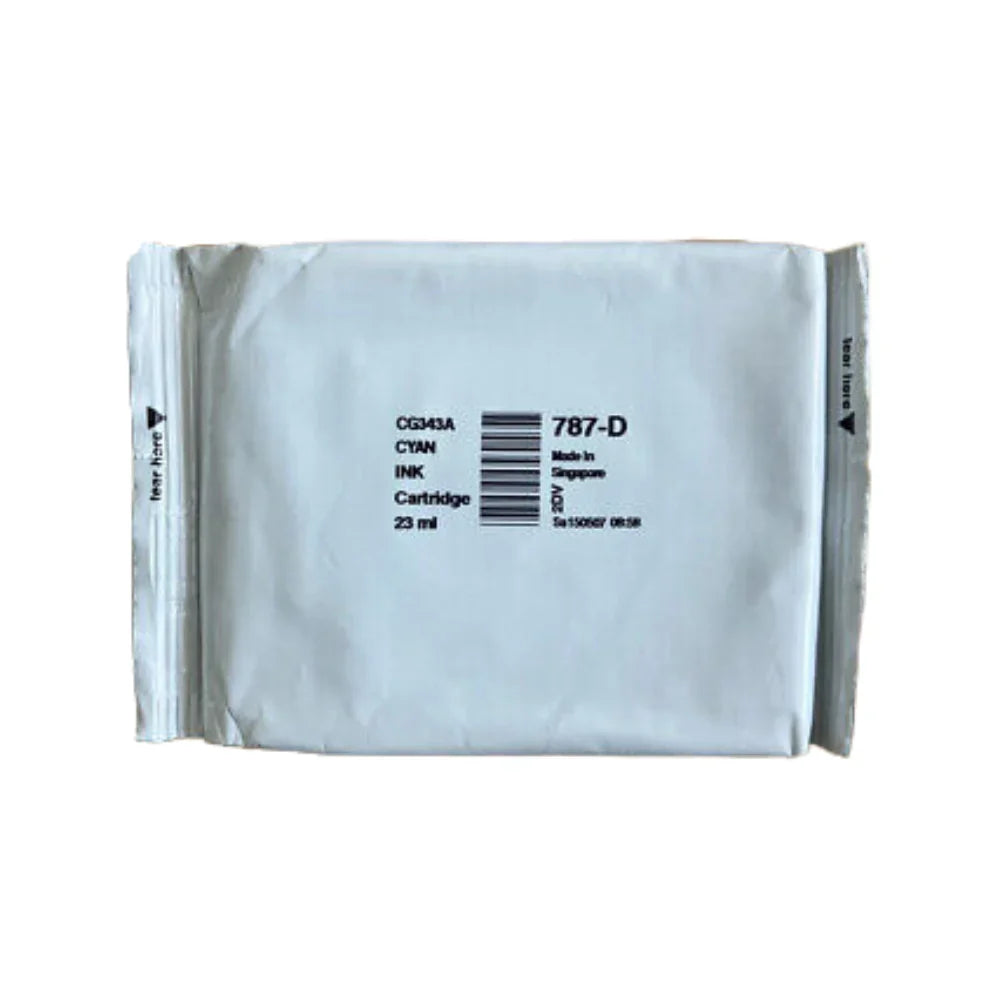 New, Pre-Owned - Pitney Bowes 787-D 23ml Cyan Standard Yield Ink Cartridge, CG343A