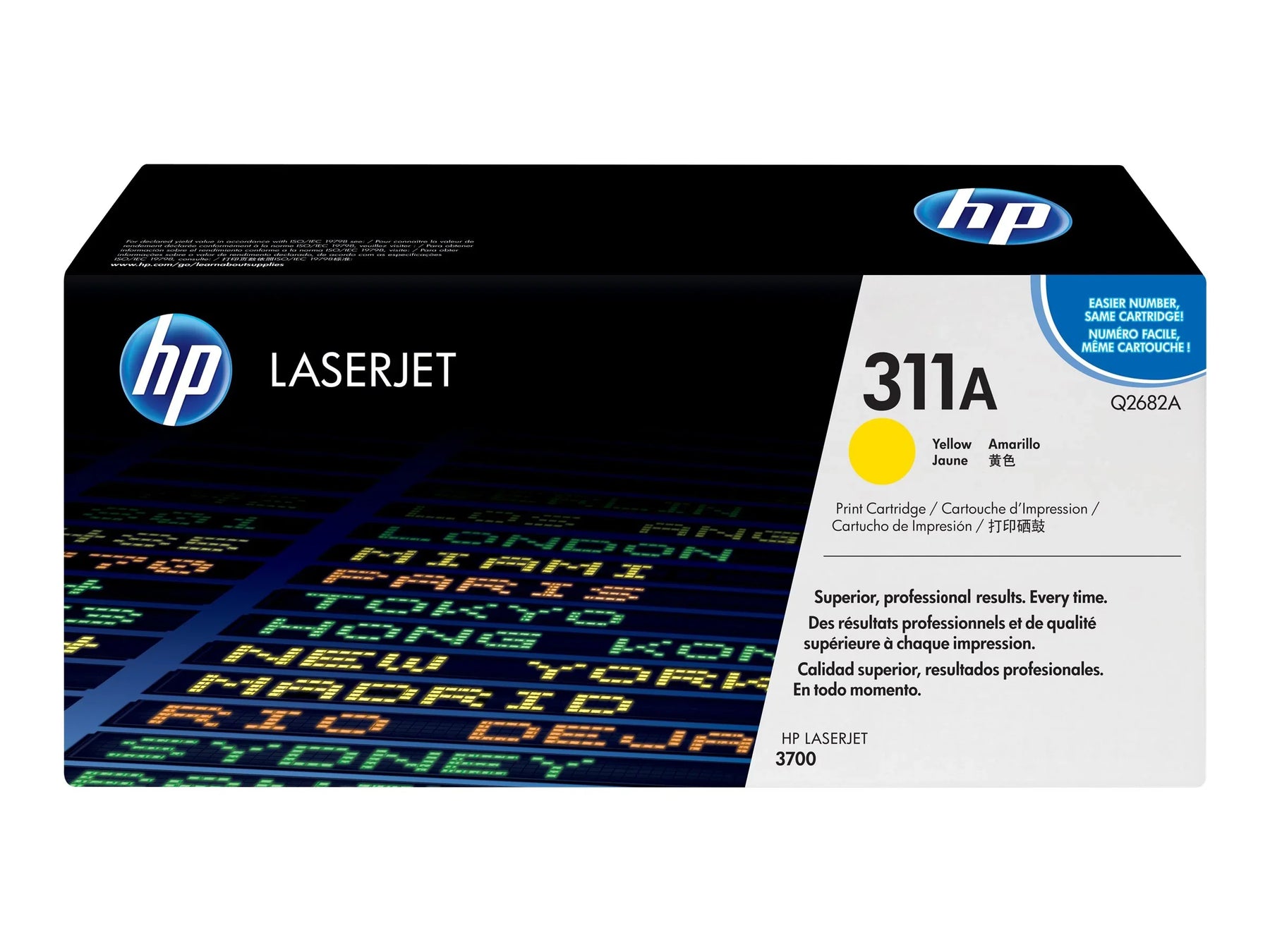 New, Pre-Owned - HP 311A Standard-Yield Yellow Toner Cartridge, Q2682A